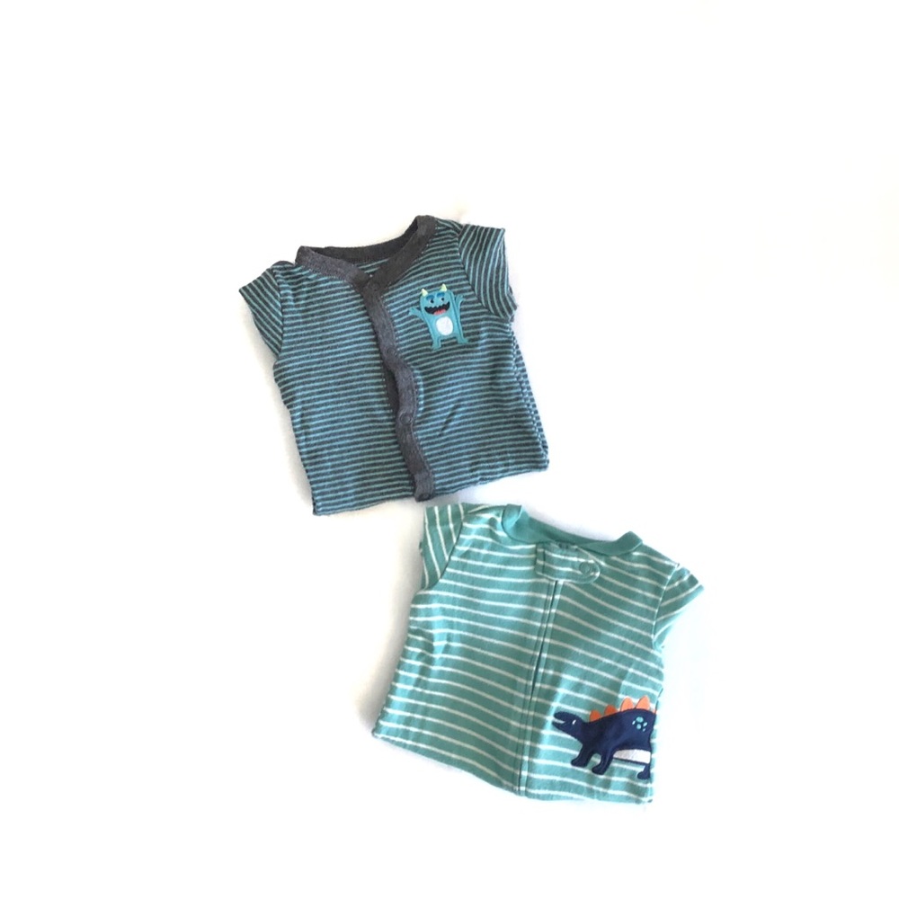 NB Baby Boy Onesie Set